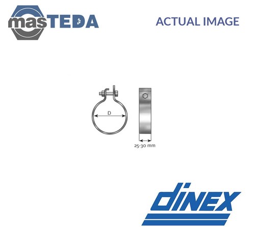 99789 exhaust system clip - 99789,