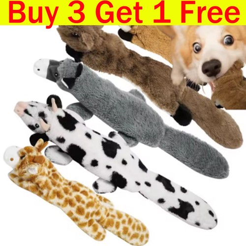 Stuffing plush dog toys - no-stuffing,