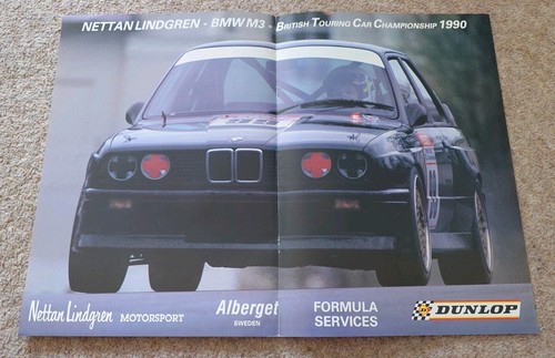 Bmw e30 poster 1990 - bmw, m3