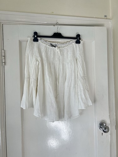 Zara 100 linen off shoulder - zara,