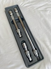 Snap-On 3 pc 3/8" Drive Locking Wobble Extension Set
