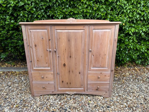 Wardrobe solid pine - wardrobe,