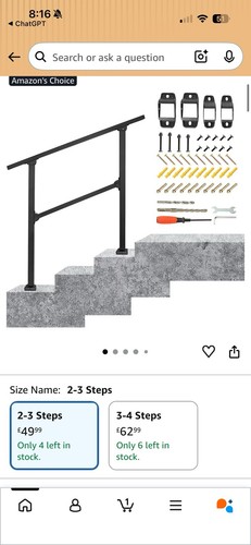 Adjustable outdoor stair - adjustable,