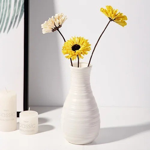 Nordic plastic vase modern - plastic,