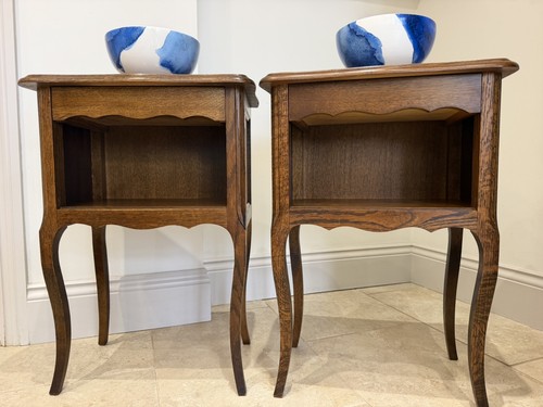 Pair single drawer french - single,