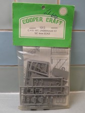 Vintage Cooper Craft 00 Gauge  4mm Scale  Ref 1013 - GWR 11ft Underframe Kit