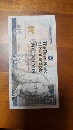 Jack niklaus note - £5, note,