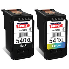 540 XL 541 XL Black and Colour Ink Cartridges for Canon PIXMA MG3650 Printer