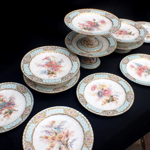 Antique royal crown derby - antique,