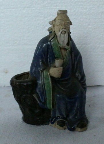 Old chinese pottery figure - chinese, of