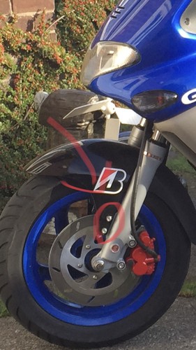 Gilera runner stainless front - runner,