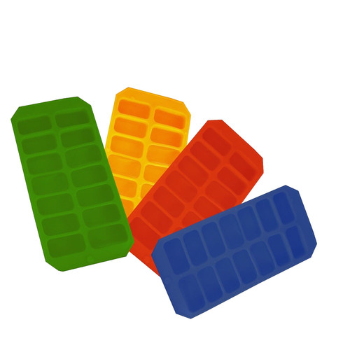 Silicone ice cube tray grid - cube,