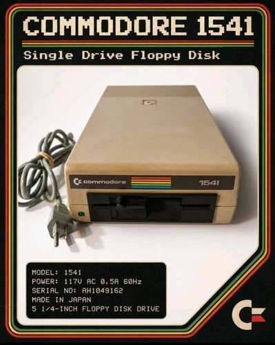 Commodore 1541 single floppy - commodore,