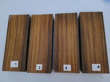 Lignum Vitae Lrg knife scale /