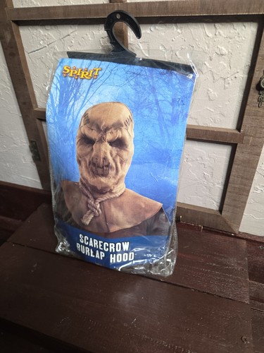 Scarecrow mask burlap sack - mask,