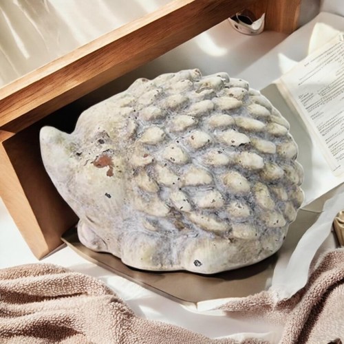Stone effect hedgehog - stone,