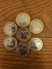 7 Isle of Man TT £2 Coins Two