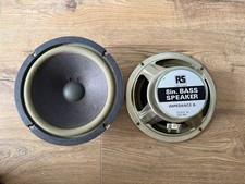 2x Genuine RS 8 Inch Bass