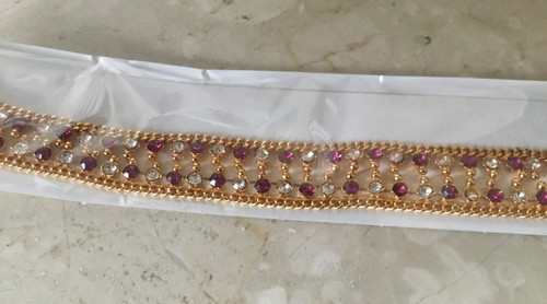 Diamante anklet ankle - anklet, chain
