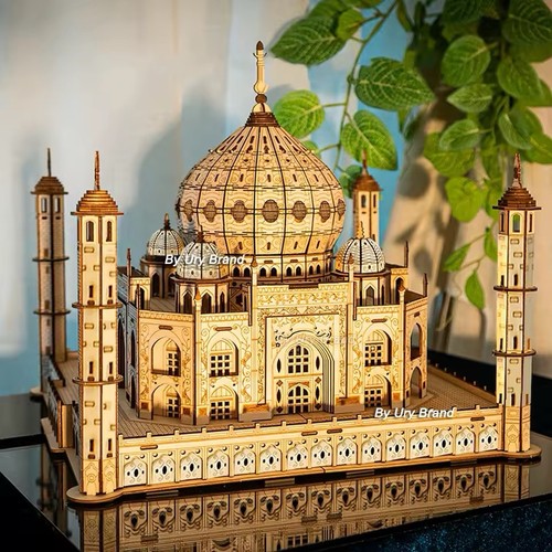 Wooden assembly puzzle - puzzle, taj
