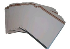 25 PEAL AND SEAL 12 INCH VINYL RECORD ENVELOPES MAILERS WHITE