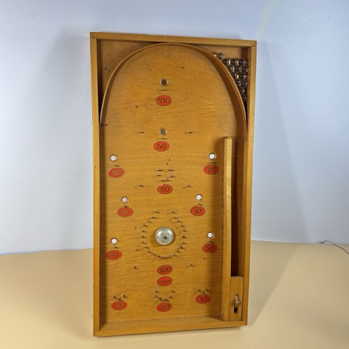 Table top bagatelle pinball - table,