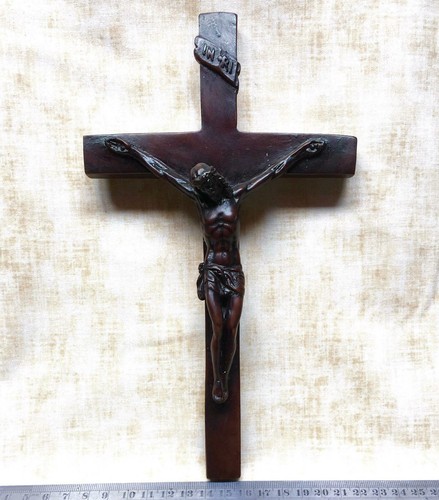 Resin crucifix wall hanging - wall,