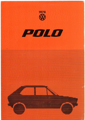 Volkswagen polo 1977 uk - 1977-78,