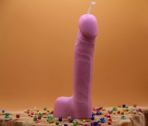 Penis candle funny gift - penis,