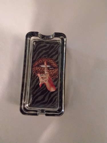 Smokezilla glass ashtray - smokezilla,