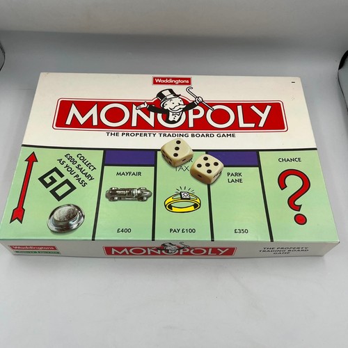 Waddingtons monopoly board - monopoly,