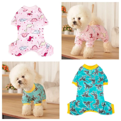 Stretchable dog pajama for - dog,