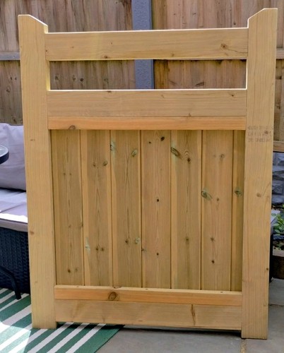 Treated timber garden gate - timber,