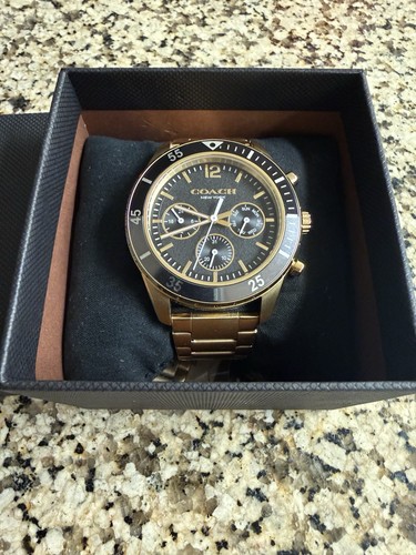 Coach cole black - black, gold