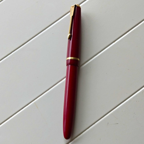Parker duofold fountain pen - duofold,