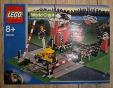 LEGO World City 10128 Train Station Crossing Set with Instructions