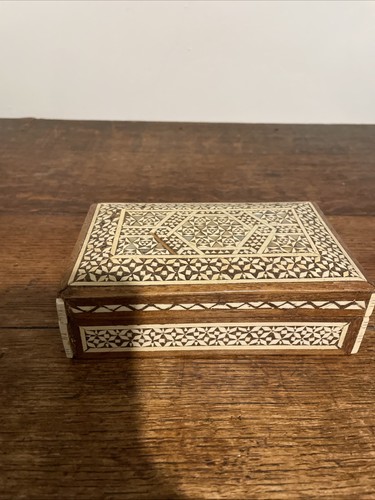 Antique persian inlaid - persian, timber