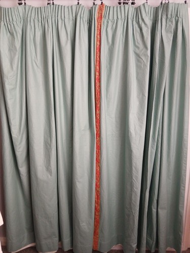 Vintage textured curtains - textured,