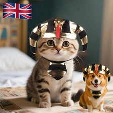 Cute Pet Egyptian Pharaoh Hat Breathable Pet Cosplay Costume Pet Dress Up