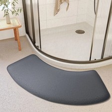 Bathroom Absorbent Mat Curved