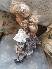 The Heritage Mint Collection Ltd 16 Inch Porcelain Doll Megan