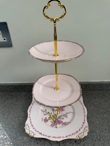 Vintage china tier cake - china,