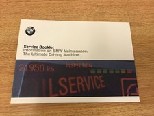 BMW SERVICE BOOK BRAND NEW