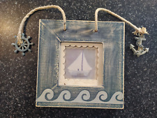 NAUTICAL ROPE "SAILING BOAT" BATHROOM PICTURE