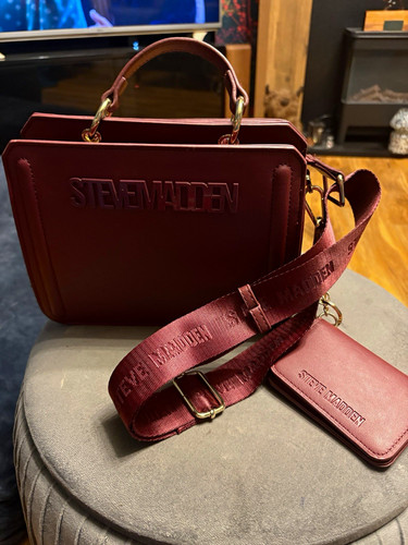 Steve madden burgundy - burgundy, faux