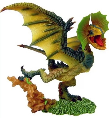 Monster hunter figure blue - monster,