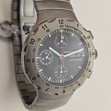 Eterna Porsche Design Titanium Automatic Chronograph Men's Watch Ref 6500.10