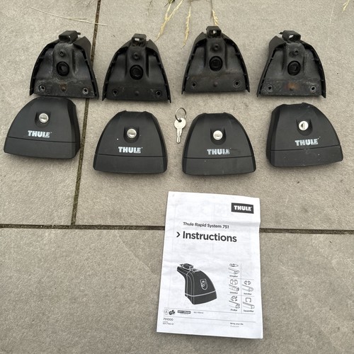 Thule 751 foot pack - with, locks