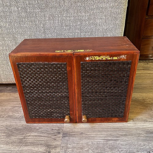 Handmade vintage wooden box - wooden,