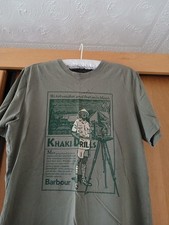 Barbour TShirt Size L Green